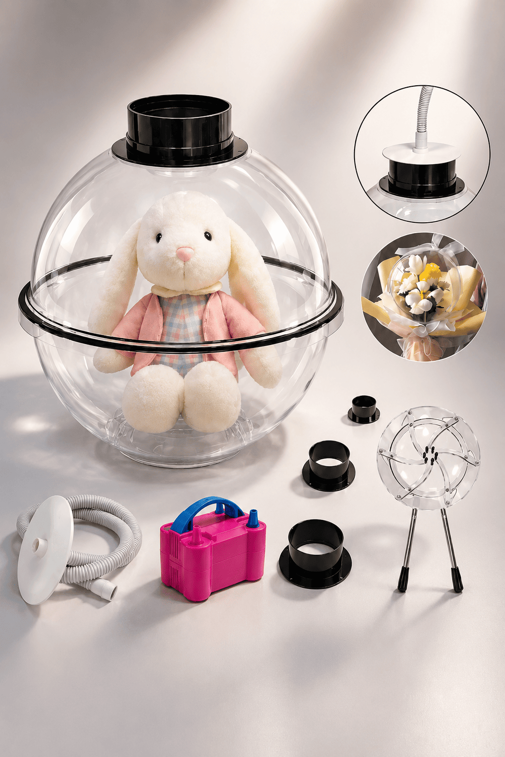 Balon Dolum Makine Seti